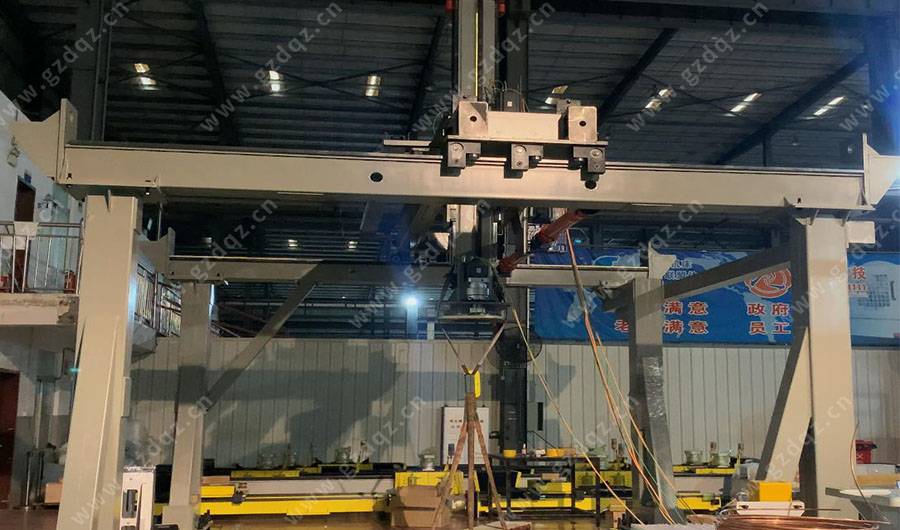 出货大吉—桁架上下料机械手发往江苏苏州