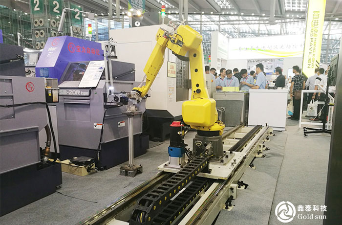 机器人太阳集团官网上下料工作站