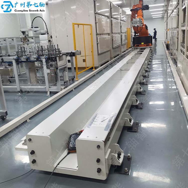 半封闭式机器人地轨